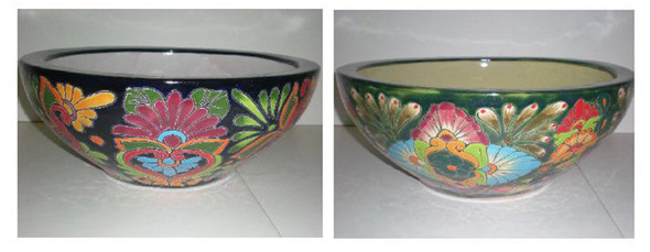 Talavera Color Bowl Set Traditional Assortment Assorted 15