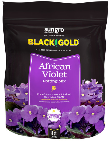 Black Gold African Violet Potting Mix - 8 qt