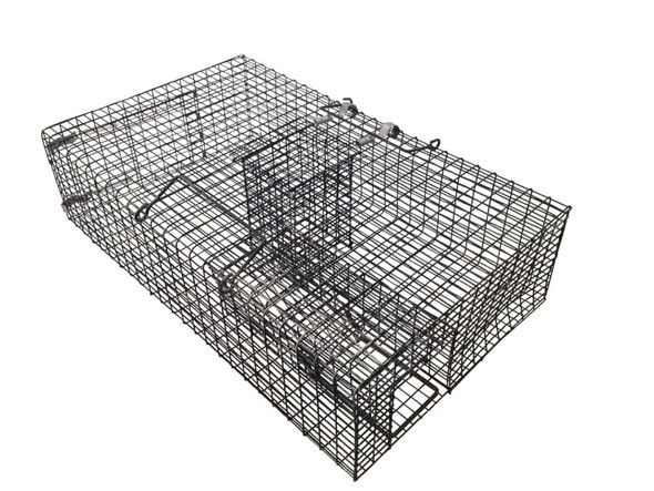 Rugged Ranch Ratinator Multiple Catch Live Trap with Basin - 25In X 15In X 6.5 in