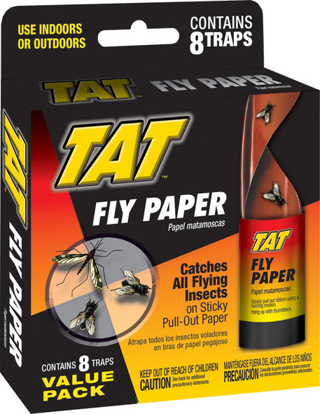 TAT Fly Paper Ribbon 8 Pack  100515162