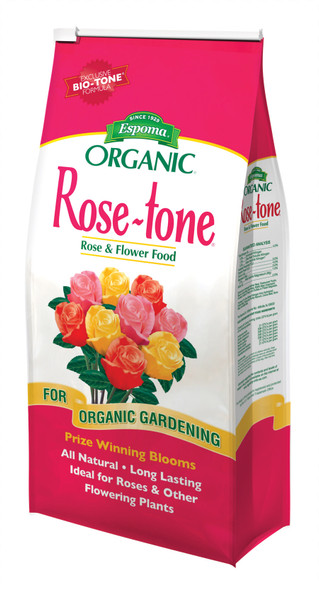 Espoma Organic Rose-tone Rose & Flower Food 4-3-2 - 18 lb