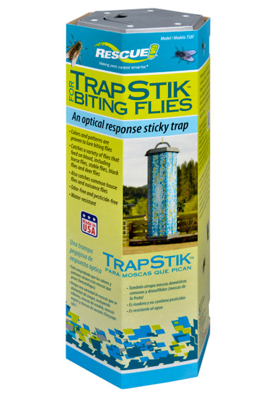 RESCUE TrapStik for Biting Flies Sticky Fly Trap - One Size