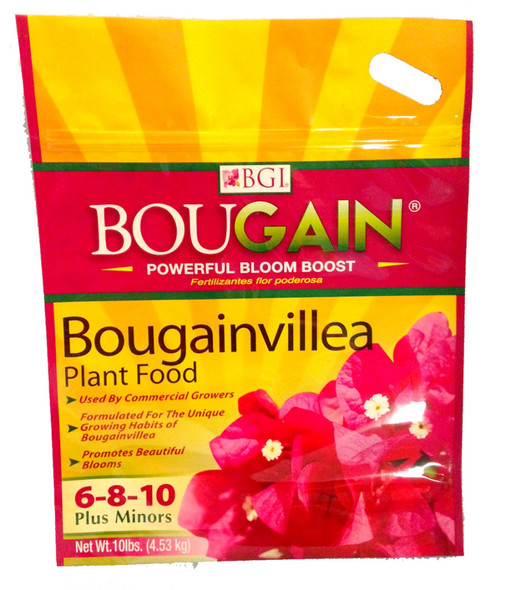 BGI Bougain 6-8-10 Plus Minors Fertilizer - 10 lb