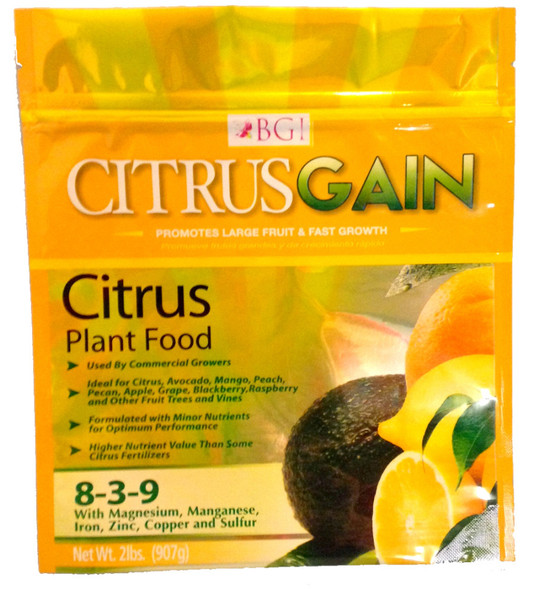 BGI CitrusGain Citrus Plant Food Fertilizer - 2 lb