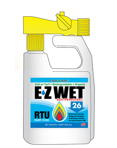 Grow More EZ Wet Soil Penetrant 26 Organic Ready to Spray - 32 oz