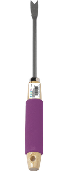 Bond Bloom Weeder - Foam Cushion Grip Carbon Steel Head, Purple