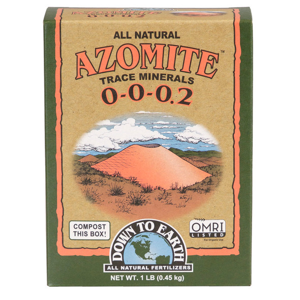 Down To Earth Azomite All Natural Powder 0-0-0.2 OMRI - 50 lb