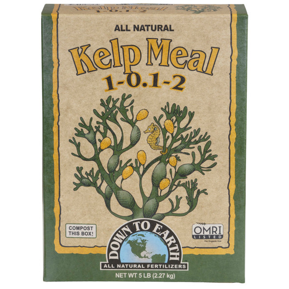Down To Earth Kelp Meal All Natural 1-0.1-2 OMRI - 5 lb