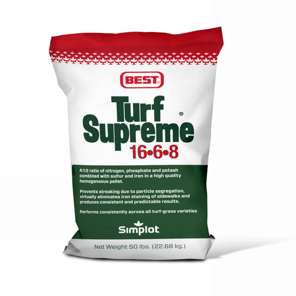 Best Turf Supreme 16-6-8 - 50 lb - 4108