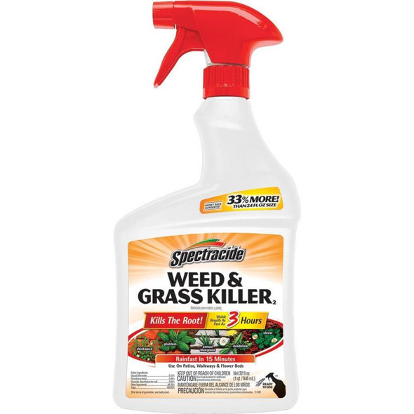 Spectracide Weed & Grass Killer Ready to Use - 32 oz