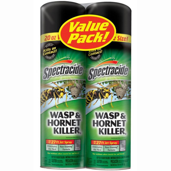 Spectracide Wasp & Hornet Killer 2Pk 20 oz