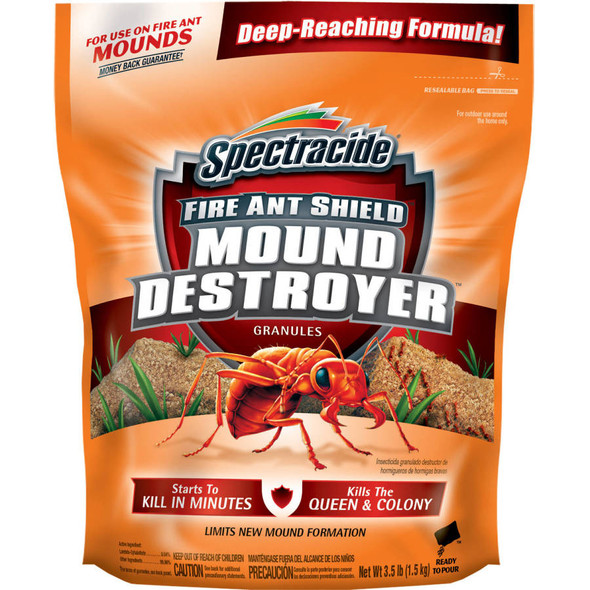 Spectracide Fire Ant Shield Mound Destroyer Granules - 3.5 lb - 6546