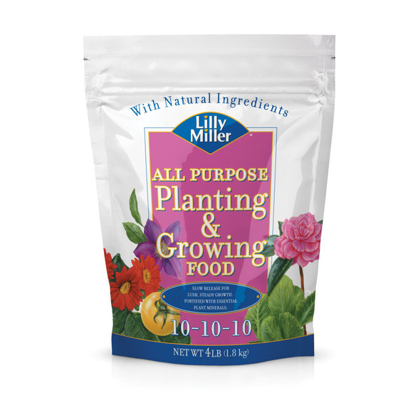 Lilly Miller All Purpose Planting & Growing Fertilizer 10-10-10 - 4 lb