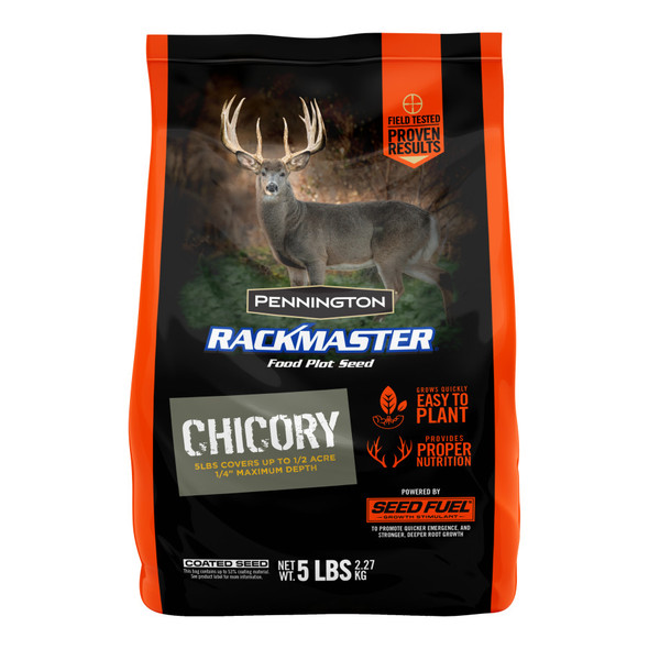 Pennington Rackmaster Chicory Food Plot Seed Mix Coated - 5 lb