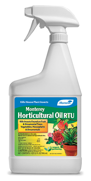 Monterey Horticultural Oil Fungicide, Insecticide & Miticide Ready to Use - 32 oz