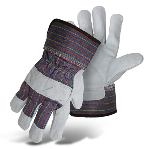 Boss Standard Grade Split Palm Leather Glove - LG