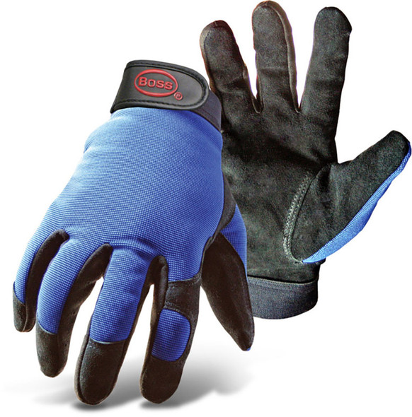 Boss Guard Leather Palm Multi Purpose Glove - LG