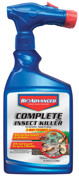 BioAdvanced Complete Insect Killer for Soil & Turf 32 oz