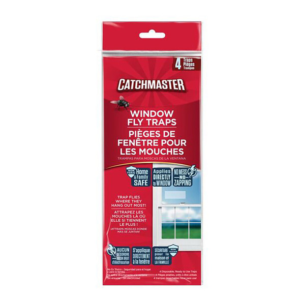 Catchmaster Window Fly Traps - 4 pk