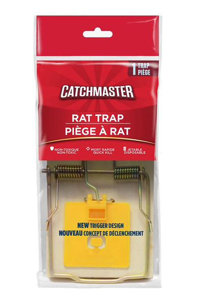 Catchmaster Rat Snap Trap Wood - 1 pk