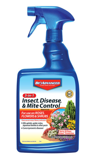 BioAdvanced 3-in-1 Insect, Disease & Mite Control Imidacloprid 24 fl oz