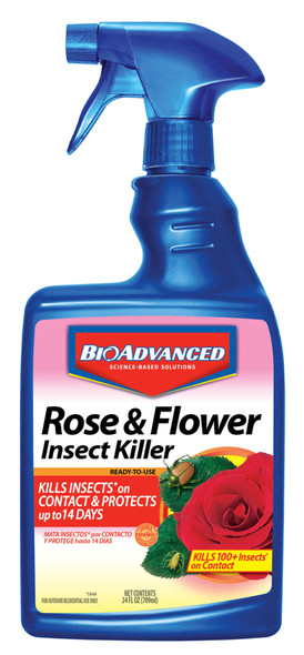 BioAdvanced Rose & Flower Insect Killer Ready To Use - 24 oz