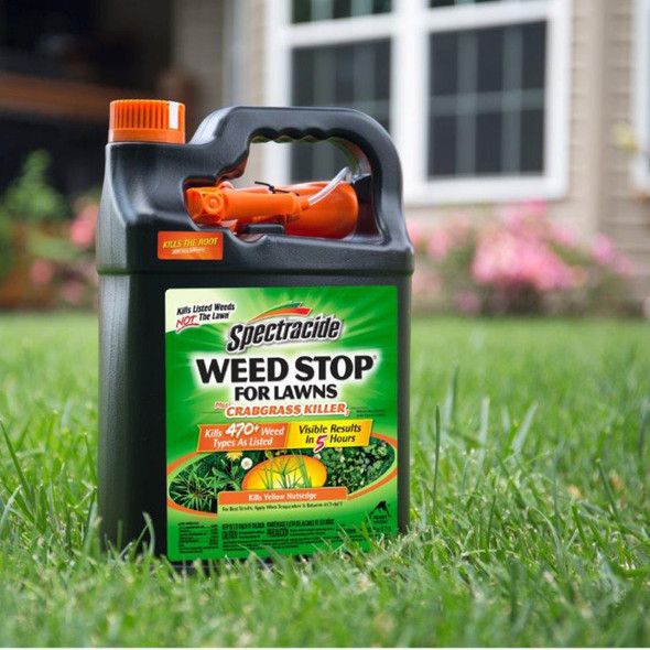Spectracide Weed Stop for Lawns Plus Crabgrass Killer Ready to Use - 1 gal