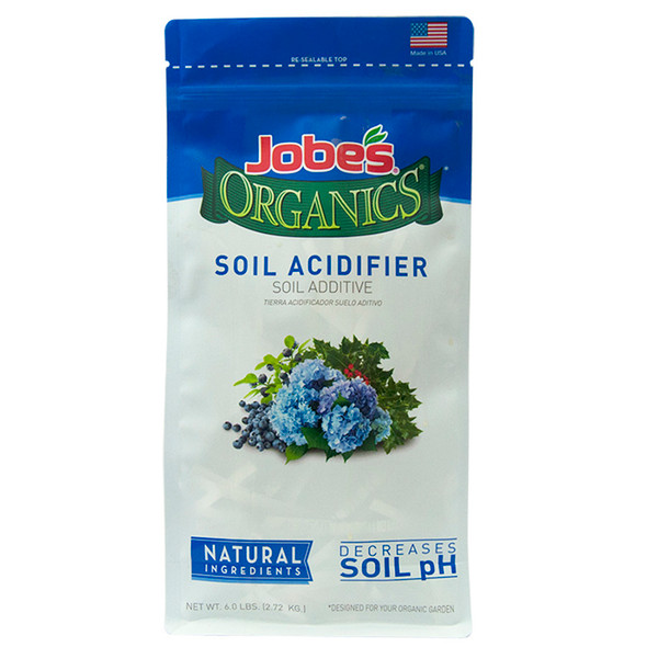Jobe's Organics Soil Acidifier Additive Decreases pH - 6 lb