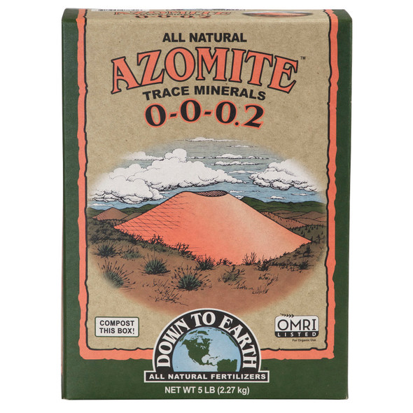 Down To Earth Azomite SR Powder Natural 0-0-0.2 - 5 lb