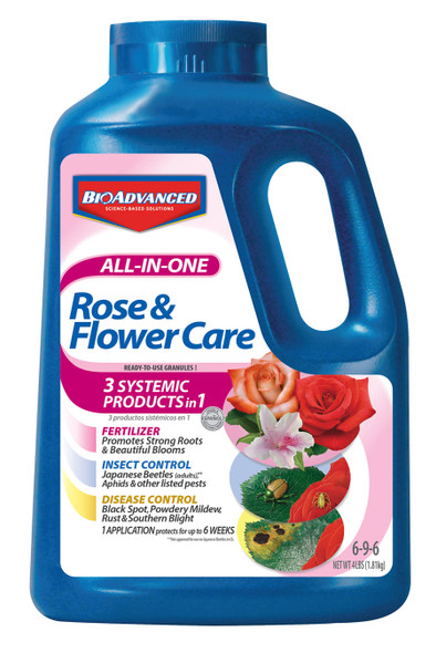 BioAdvanced All-In-One Rose & Flower Care Granules 6-9-6 - 9031.2