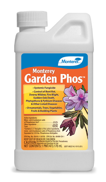 Monterey Garden Phos Systemic Fungicide Concentrate - 16 oz