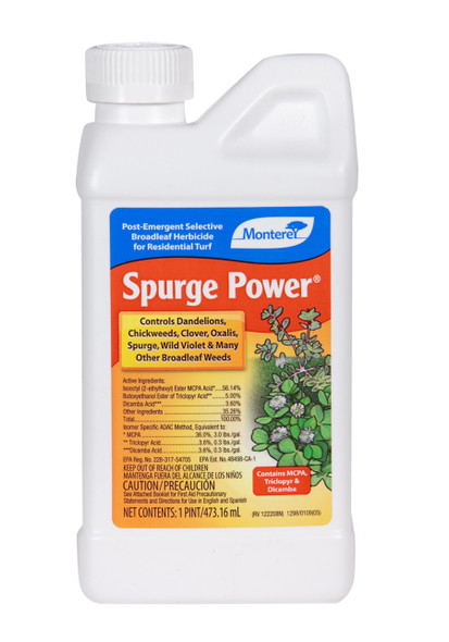 Monterey Spurge Power Post Emergent Selective Herbicide Concentrate - 16 oz