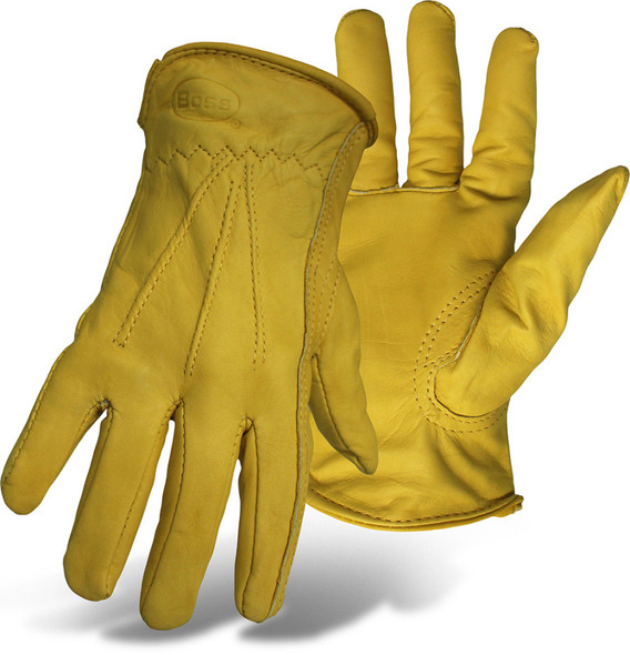 Boss Premium Grain Leather Driver Glove - MD - 9263