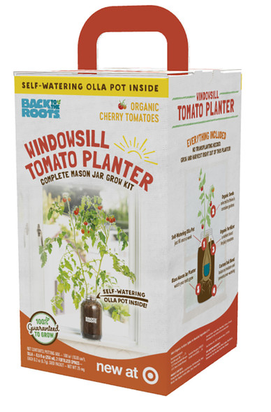 Back to the Roots Windowsill Planter Organic Cherry Tomato
