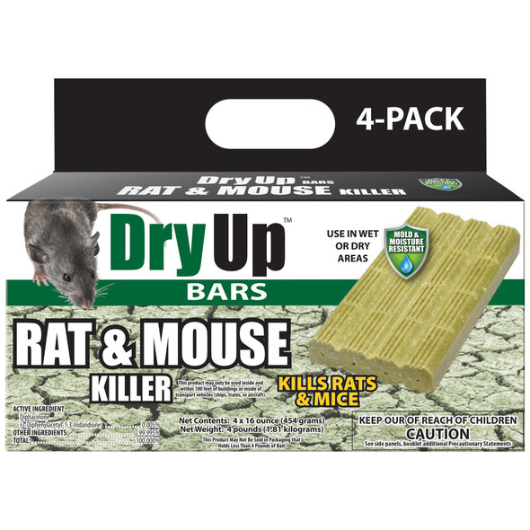 Harris Dry Up Bars Rat & Mouse Killer - 64 oz