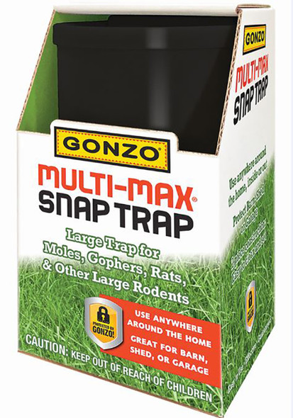 Gonzo Multi-Max Snap Trap Large for Moles, Gophers & Rats - 1 pk