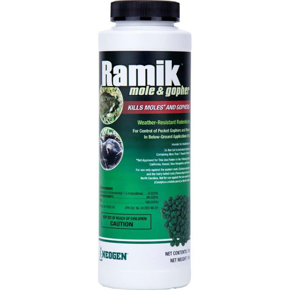 Ramik Mole & Gopher Rodenticide Pellet Bait - 1 lb