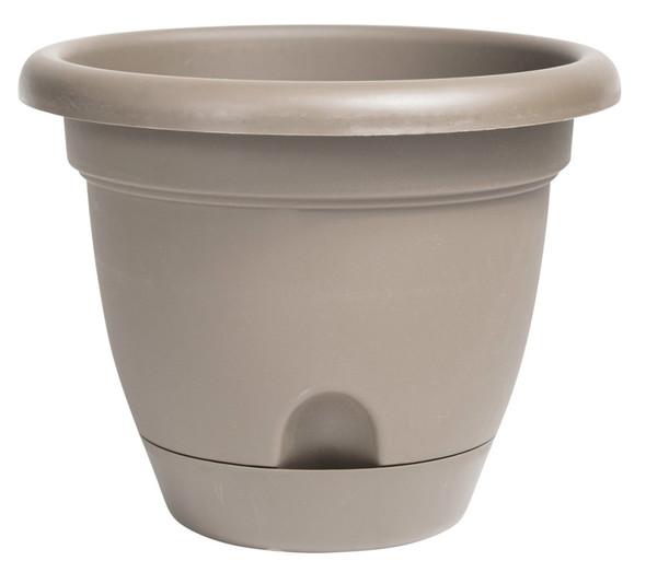 Bloem Lucca Planter Pebble Stone 10 in