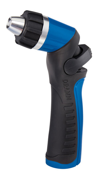 Dramm One Touch Twist Adjustable Nozzle - Blue, 2ea