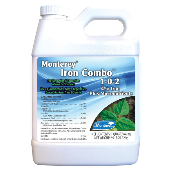 Monterey Iron Combo 4% Iron Plus Micronutrients - 32 oz