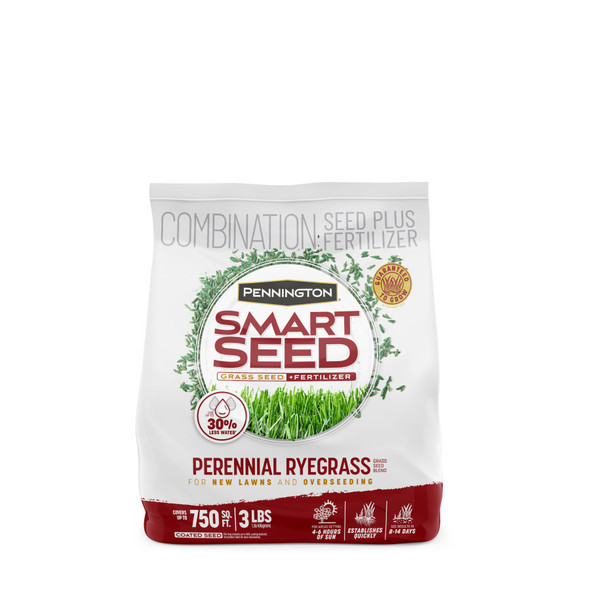 Pennington Smart Seed Perennial Ryegrass - 3 lb