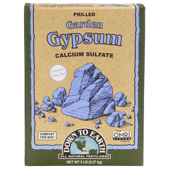 Down To Earth Garden Gypsum - 5 lb