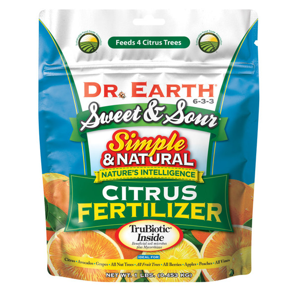 Dr. Earth Sweet & Sour Citrus Fertilizer - 25 lb