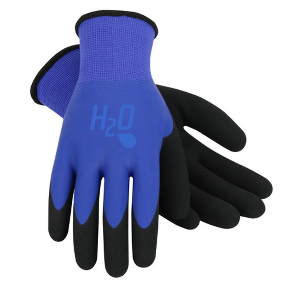 Mud H20 Gloves Cobalt Blue Small, 6 ct