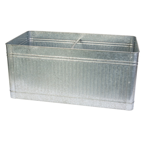 Panacea Galvanized Raised Trough - 40In (W) X 18In (H) X 22In (D)