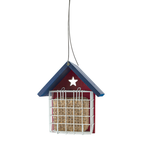 Panacea Patriotic Double Suet Feeder - One Size