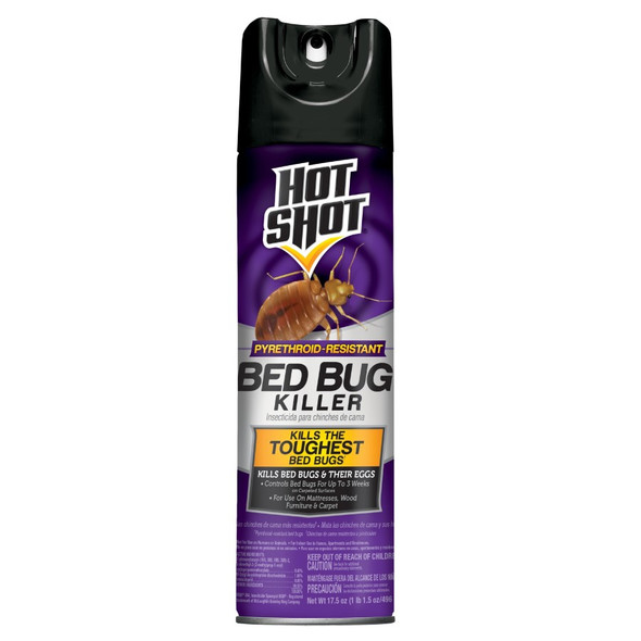 Hot Shot Bed Bug Killer - 17.5 oz