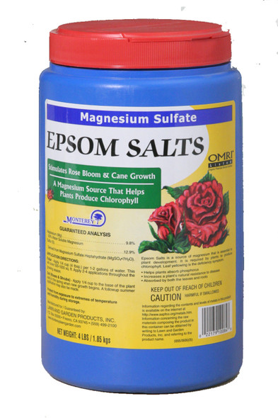 Monterey Epsom Salts, 4 lbs