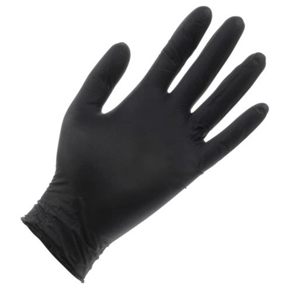 Black Lightning Powder Free Nitrile Gloves Small (100/Box)