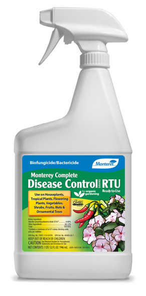 Monterey Complete Disease Control Biofungicide/Bactericide Organic - 32 oz